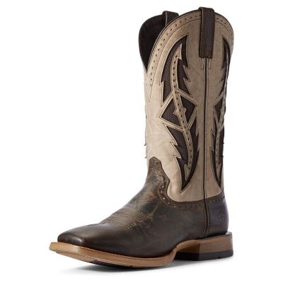 Ariat Cowhand VentTEK Kahverengi / Bej Rengi Western Csizma Erkek (27784-828)